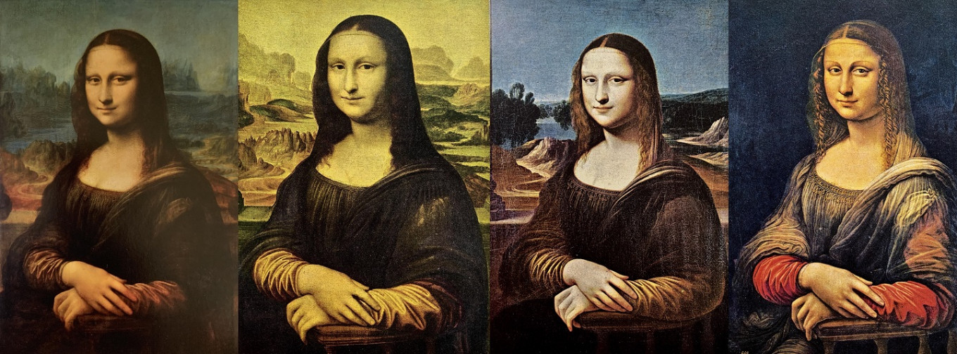 mona lisa versions